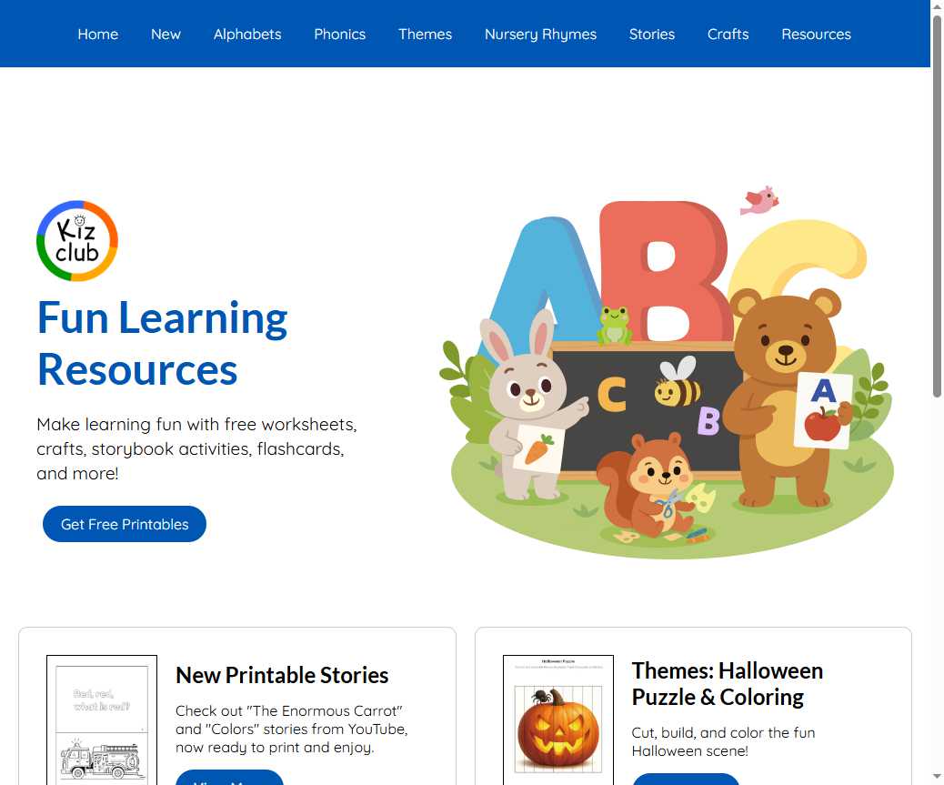 kizclub 网站截图