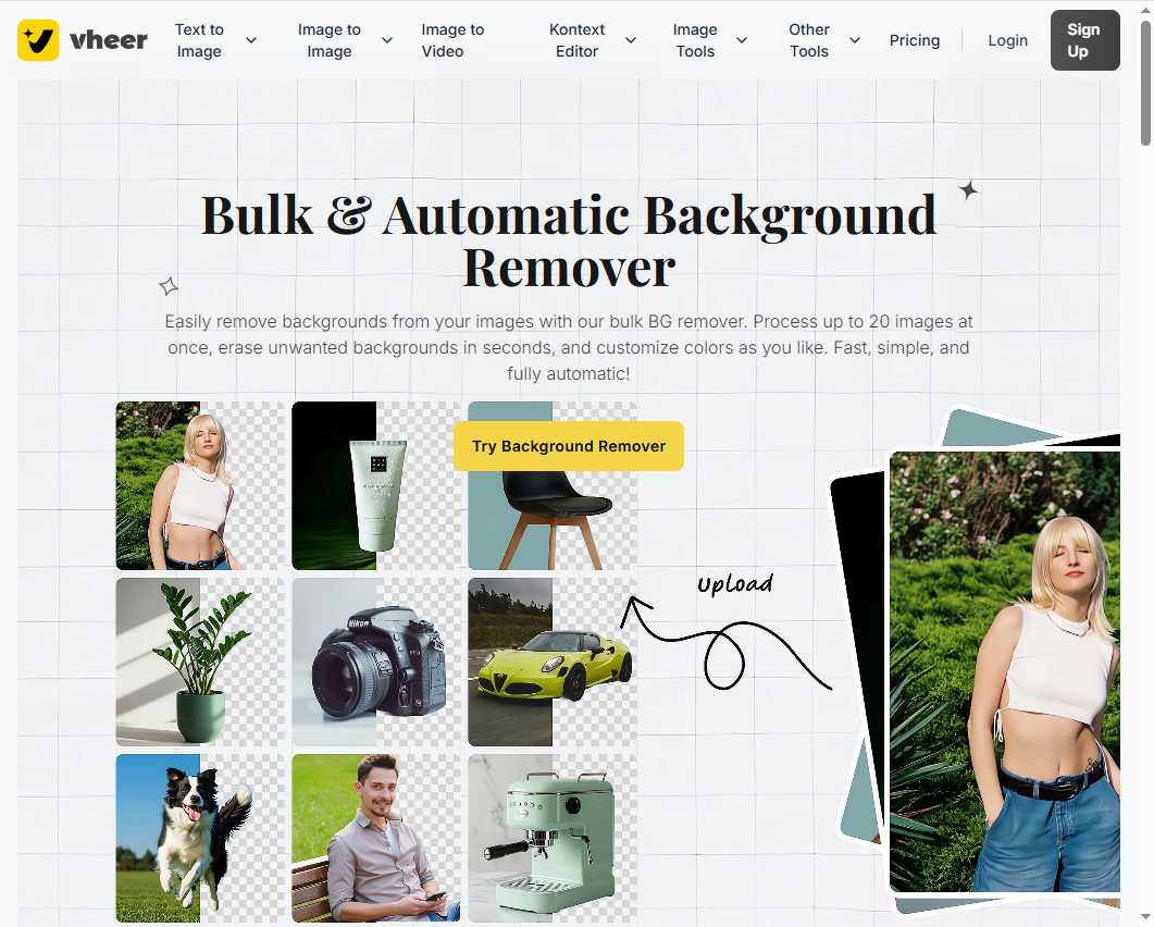 Vheer Background Remover